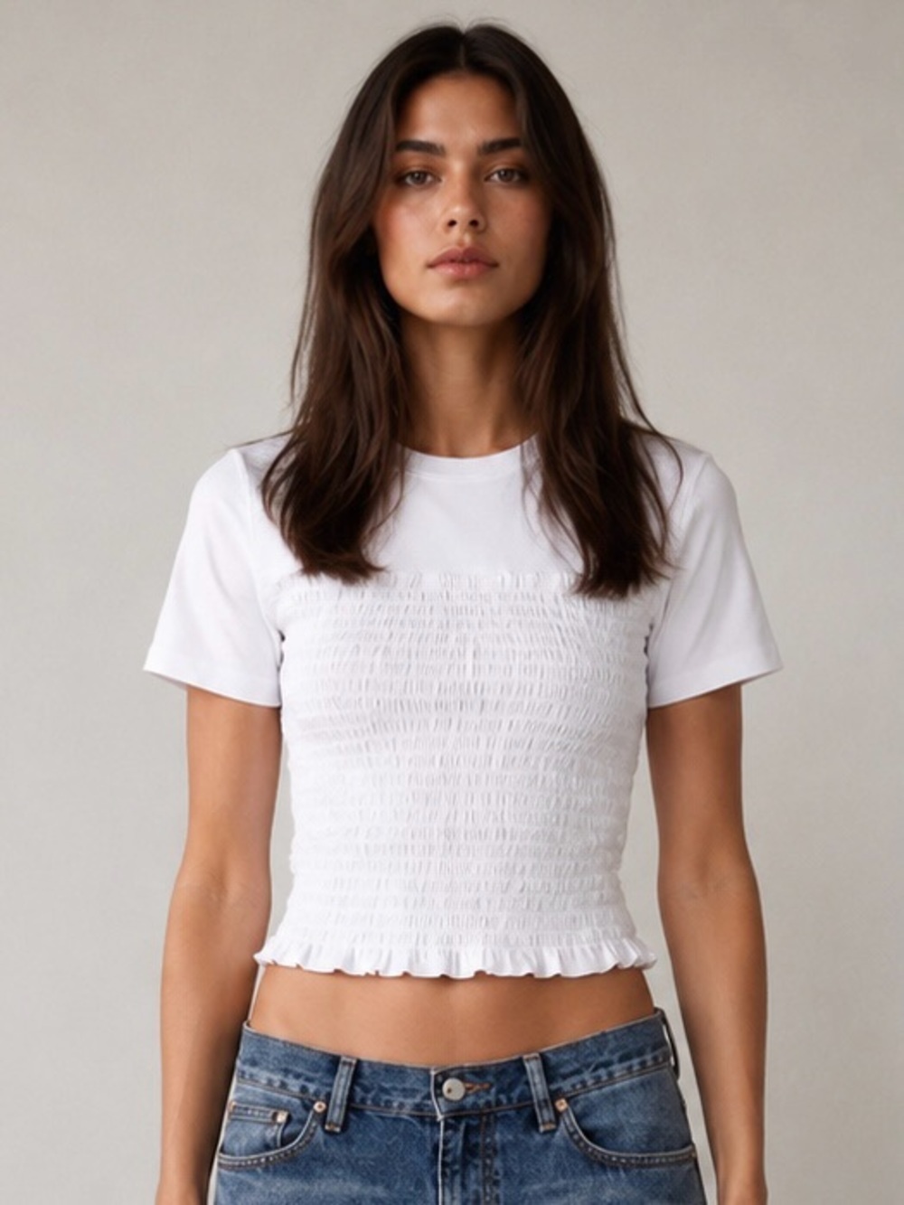 ATM Anthony Thomas Melillo
ATM Anthony Thomas Melillo Fitted
Black Smocked Tee